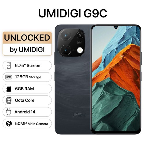 Umidigi g9c 6gb 128gb - umidigi, 6.75''